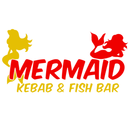 Mermaid Kebab and Fish Bar logo.